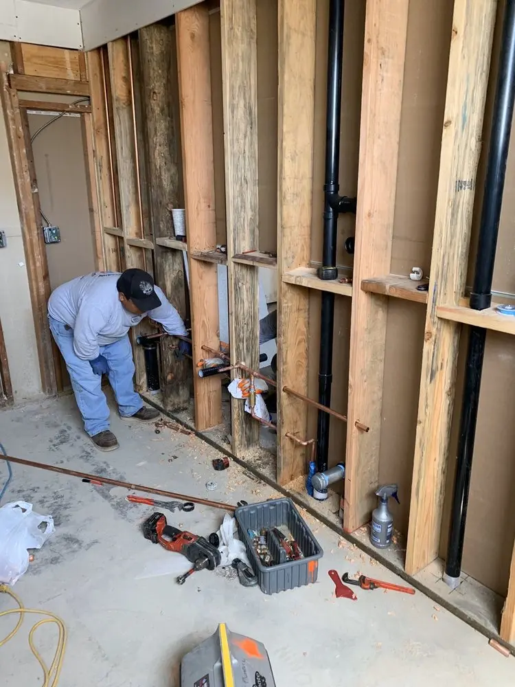 Commercial rough-in plumbing for Commercial Plumbing in Montana Vista